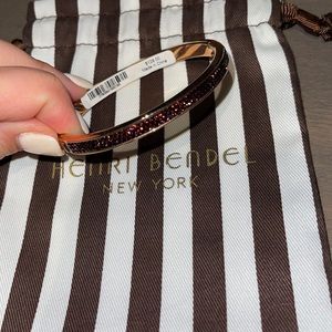 Henri Bendel Purple Crystal Bracelet